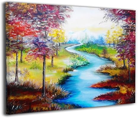 Amazon Jefferyjsparks美しい風景画モダンアートワーク ホームデコレーション Hd Prints Onプレミアムリビングルームベッドルームホームデコレーション用のキャンバスをハングアップする準備 16inch Framed One Size Rdp Wkh 2751 アートフレーム ポスター