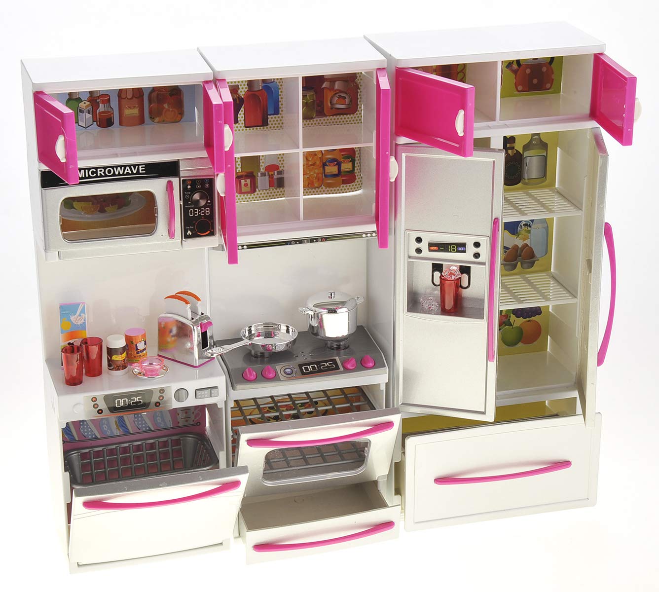 Delicate Cooking Doll Set – Beautiful Chef Doll with Kitchen Playset