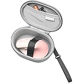 RLSOCO Travel Case for Logitech Lift Vertical/MX Vertical Wireless Ergonomic Mouse | Compact Design with YKK Zipper & Scratch Protection (Grey)