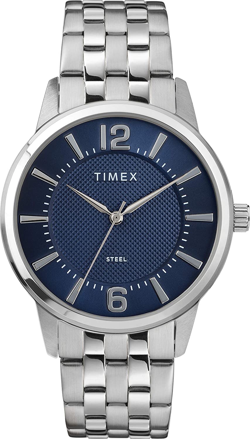Timex Classics Men's 40mm Stainless Steel Bracelet Watch TW2T59800