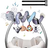 MONSTIME Car Seat Toys Newborn Toys, Stroller Toys Baby Toys 0-3 Months Infant Toys, Toddler Toys for Carseat Stroller Crib, 