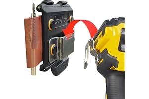 LZDRASON Tape Measure Holder, Drill Holster, Tactical Cordless Tool Belt Clip Holder, Holster with Belt Clip Hook,Small Electrician Tool Pouch with Clip Holster.