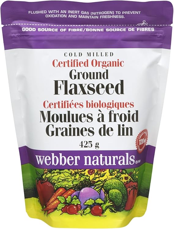 ber Naturals Cold Milled Certified Organic Ground Flaxseed Amazon