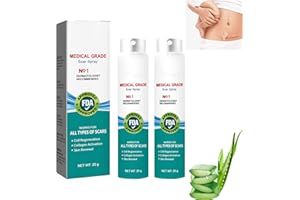 Scar Remove，Scar Remove Medical Grade Scar Spray，Etuih Scar Removal Spray，Acne Scar Treatment for Face, Acne Scars and Dark Spaot Remover, Gentle Skin Care for Acne Prone Skin (2PCS)