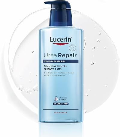 Eucerin UreaRepair 5% Urea Shower Gel 400 ml – Gentle Moisturising Body Wash