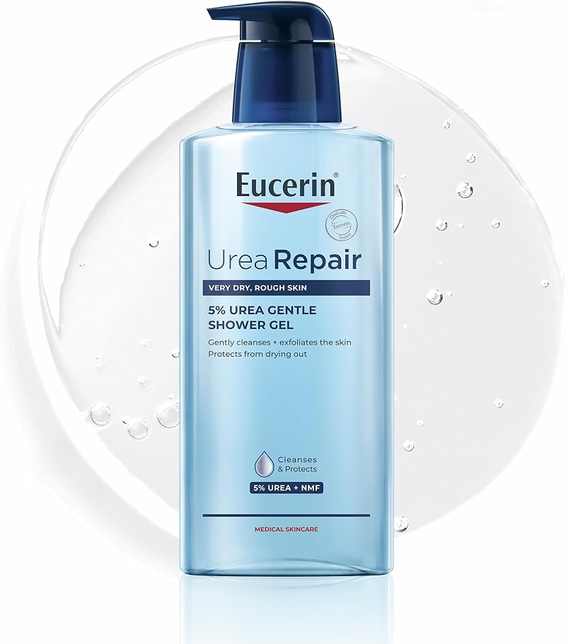 Eucerin UreaRepair 5% Urea Shower Gel 400 ml – Gentle Moisturising Body Wash