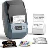 NIIMBOT M2 Thermal Transfer Label Maker, Label No Fading for Office Lab Use | 300DPI Label Printer, Labels Last 10 yrs No Fade For office, Garden, Lab, Industrial, Equip, Cables, Support Bluetooth&amp; USB