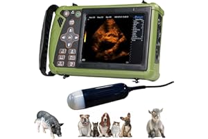 DAWEIanimed S0 Vet Ultrasound Machine for Pregnancy Veterinary Ultrasound Scanner with 3.5Mhz Convex Probe for Dog,Cat,Goat,Pig
