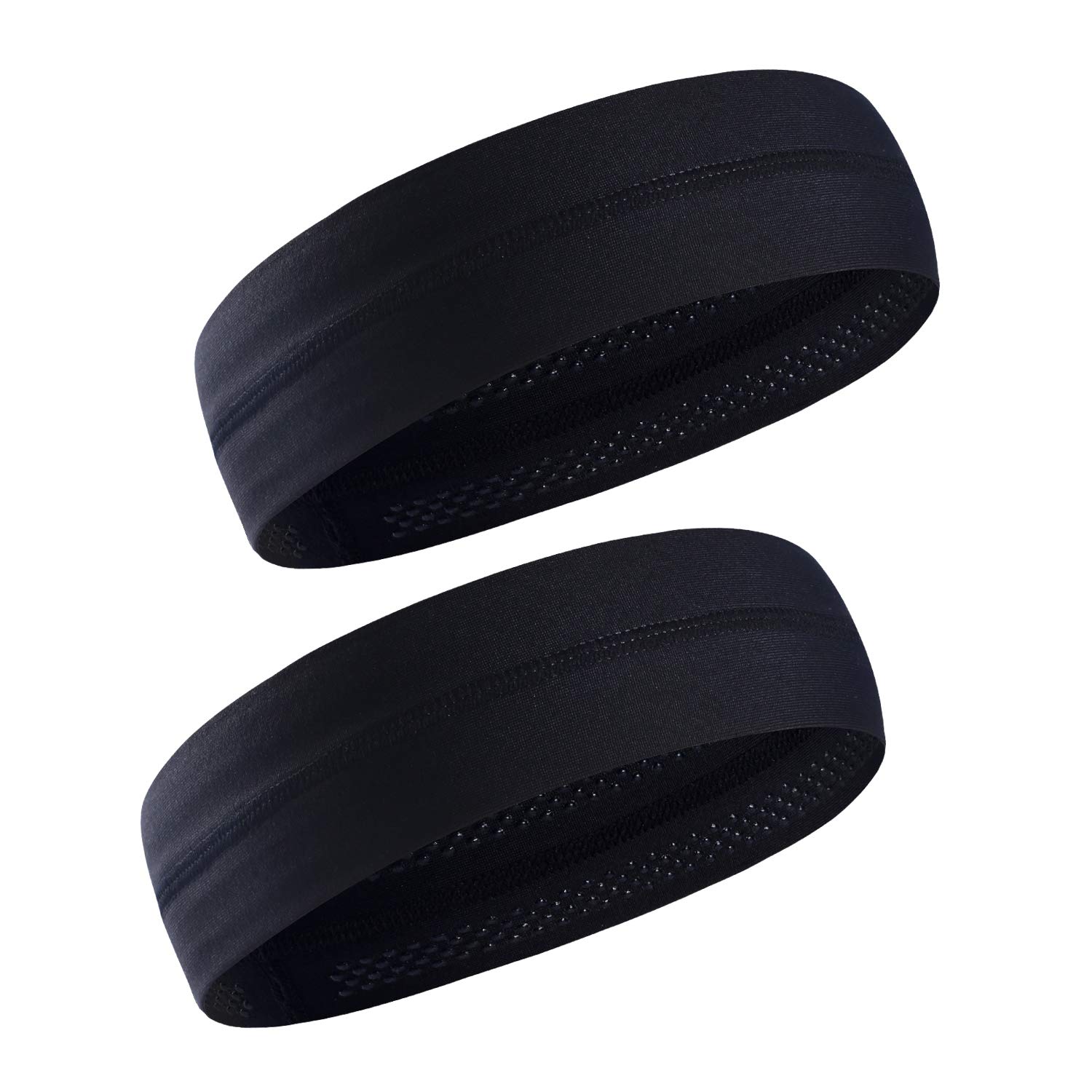 Toplor Moisture Wicking Headband - Mens Sweatband Sport Headbands