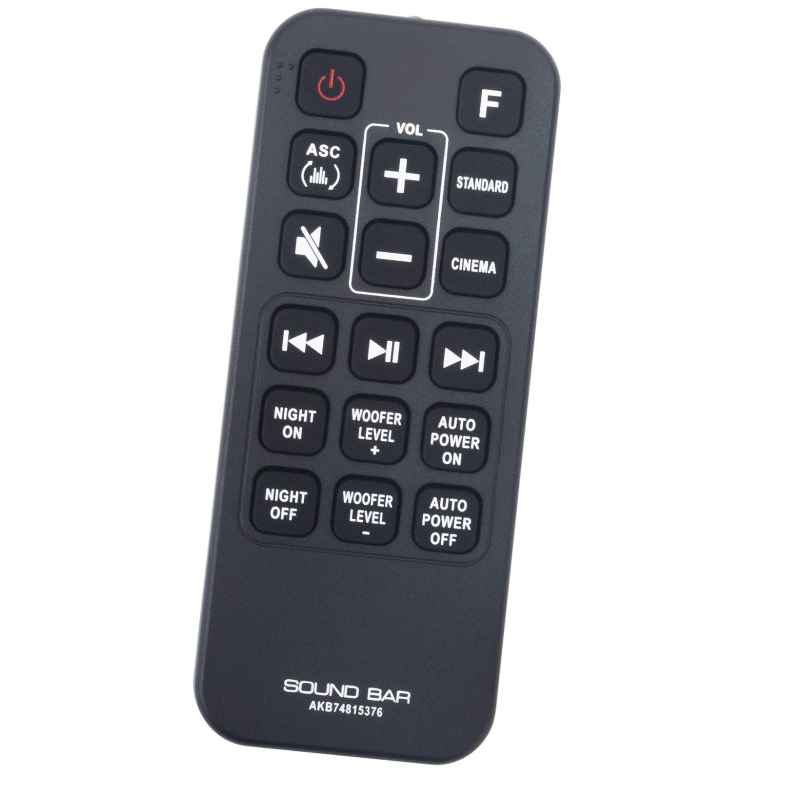 ALLIMITY AKB74815376 Remote Control Replace fit for LG Soundbar Speaker System SJ4 SJ3