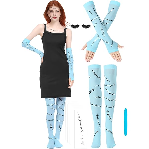 Amazon.com: WinnerWhy 8 Pcs Halloween Sally Cosplay Accessories