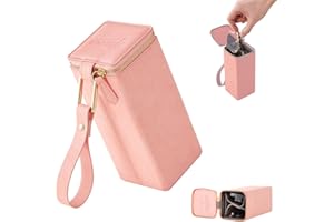 cloudever Sunglasses Travel Case Organizer Hangable for Men Women, Eyeglasses Foldable Storage Organizer