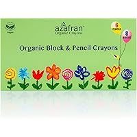 Azafran Block & Pencil Crayons - 111 Gm