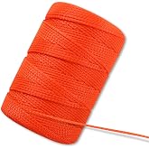 Romeda Mason Line #18, 500 Ft Orange String, Construction Twine for Gardening &amp; Masonry