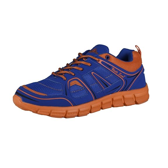 Uncle Sam Herren Leichtlaufschuhe Blau/Orange