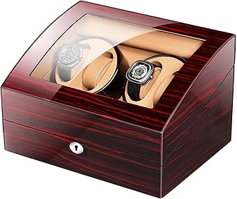 LHQ-HQ Reloj automático Winder Winder Caja con 4 Posiciones ...