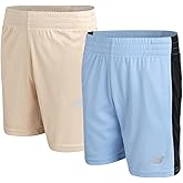 New Balance Boys Athletic Shorts - 2 Pack Moisture-Wicking Performance Mesh Active Boys Basketball Gym Shorts (4-20)