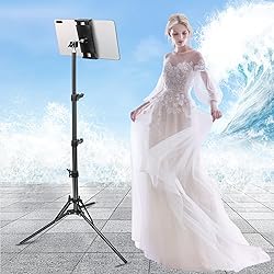 Tablet Tripod Stand, with 65 inch Height Adjustable