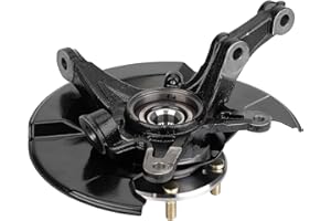 RICMJEND Front Steering Knuckle & Wheel Bearing Hub Assembly Compatible with Honda Civic 2006-2011,(Without Si Model), Left Driver Side Replaces # 698-451，698451，44300SNA952, 44300TR0951