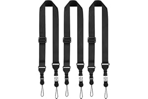 3 Pack Nylon iPad Strap, FIEIL Adjustable Camera Neck Strap, Comfortable Shoulder Strap for iPad, Cellphone Tablet, Camera, Laptop, Binocular, Luggage Bag
