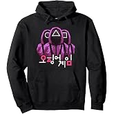 Squid Game Three Masked Guards Pullover Hoodie