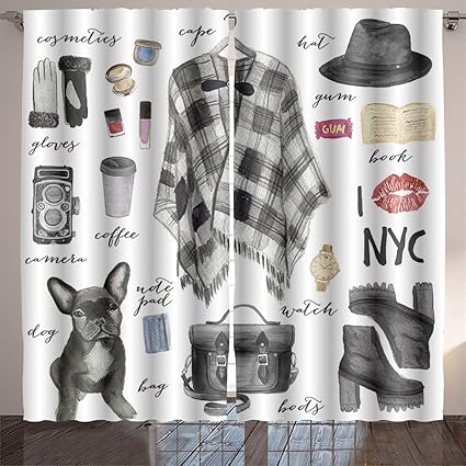 Amazon Com Scocici1588 Fashion Illustration New York City