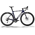 SAVADECK Carbon Fiber Road Bike, Hydraulic Oil Disc Bike with Carbon Fiber Frame and Wheelset, Lightweight Full Carbon Racing Bicycle with Shimano R7120 24S Shift Set for Adults