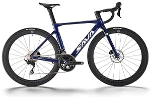 SAVADECK Carbon Fiber Road Bike, Hydraulic Oil Disc Bike with Carbon Fiber Frame and Wheelset, Lightweight Full Carbon Racing Bicycle with Shimano R7120 24S Shift Set for Adults