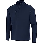 Antigua Men's Insider Quarter-Zip Pullover - Midweight Stretch Pullover, Moisture-Wicking Comfort for Travel & Casual Wear