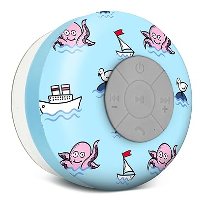 Aduro Aquasound Wsp20 Shower Speaker Portable Waterproof Wireless Bluetooth Speaker Boats