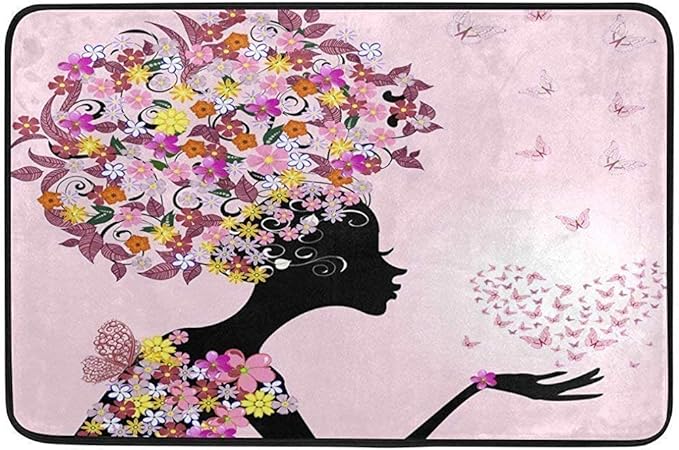 Amazon.de: KDU Fashion Türmatte, rutschfeste Fußmatten Waschbare