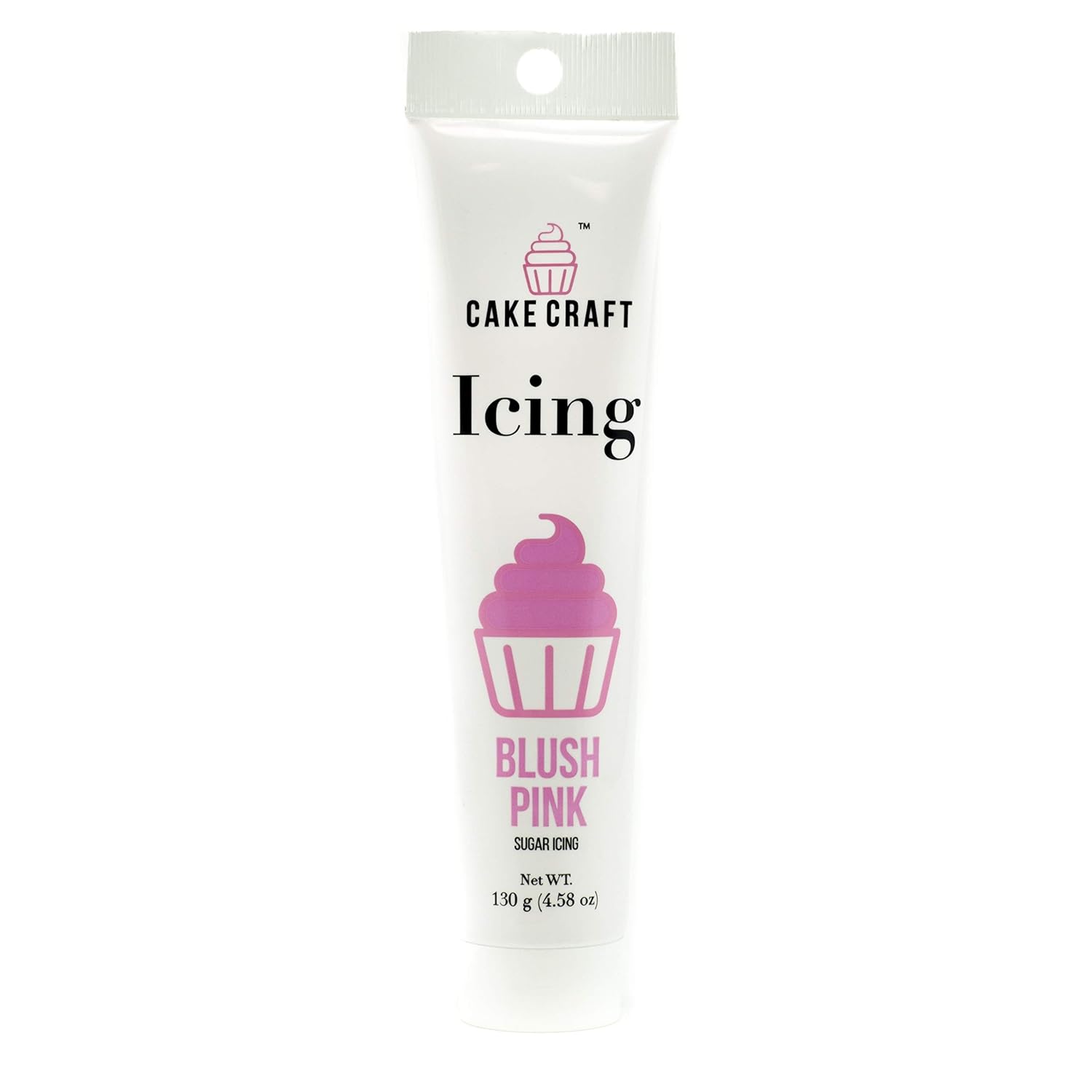 Cake Craft Icing Tube Blush Pink 4.58 Ounces Grocery
