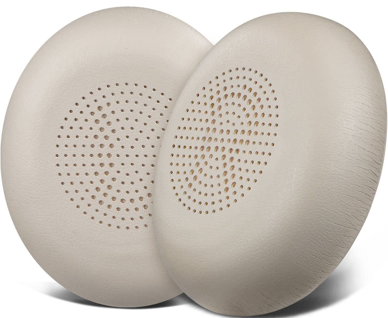 SOULWIT Earpads Replacement for Jabra Evolve2 65 (65MS 65UC USB)/Evolve2 40 (40UC 40MS USB)/Elite 45h On-Ear Wireless Headset, Ear Pads Cushions with Softer Protein Leather