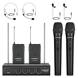 Phenyx Pro Wireless Microphone System, 4-Channel