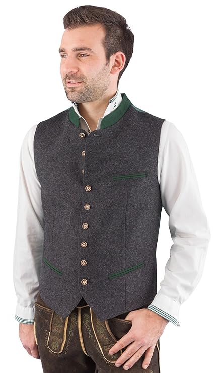 Hammerschmid Trachtenweste 81225 Anthrazit