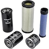 FLTRUCKTOP Maintenance Filter Kit Compatible With Branson Tractor 2515H | Replace HRA0500702A9 TA00043153B TA00025525 EA00004647A