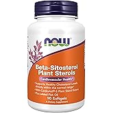 NOW Foods Supplements, Beta-Sitosterol Plant Sterols with CardioAid®-S Plant Sterol Esters and Added Fish Oil, 90 Softgels