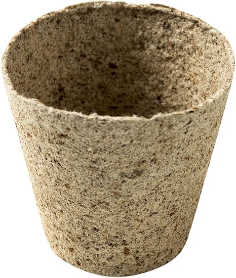 Nutley's 8 cm Fibre Plant Pots (Pack of 