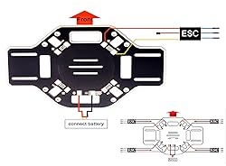 YoungRC F450 Drone Frame Kit 4-Axis Airframe 450mm