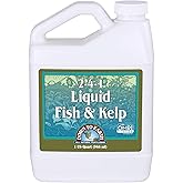 Down To Earth All Natural Fertilizers Organic Liquid Fish & Kelp Concentrate - Plant Food for Vegetable Gardens and Flower Beds - Makes up to 32 Gallons 2-4-1, 32 oz