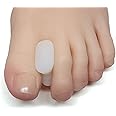 ZenToes 6 Count Gel Toe Separators No Loop Spacer Bunion Corrector Big Toe Straightener (Medium)