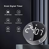 AVINIA Digital Kitchen Timer Large LED Display Magnetic Countdown Countup Timer view 2
