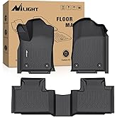 Nilight TPE Floor Mats for 2016 2017 2018 2019 2020 2021 2022 2023 Dodge Durango Jeep Grand Cherokee,All Weather Custom Fit Heavy Duty Floor Liners