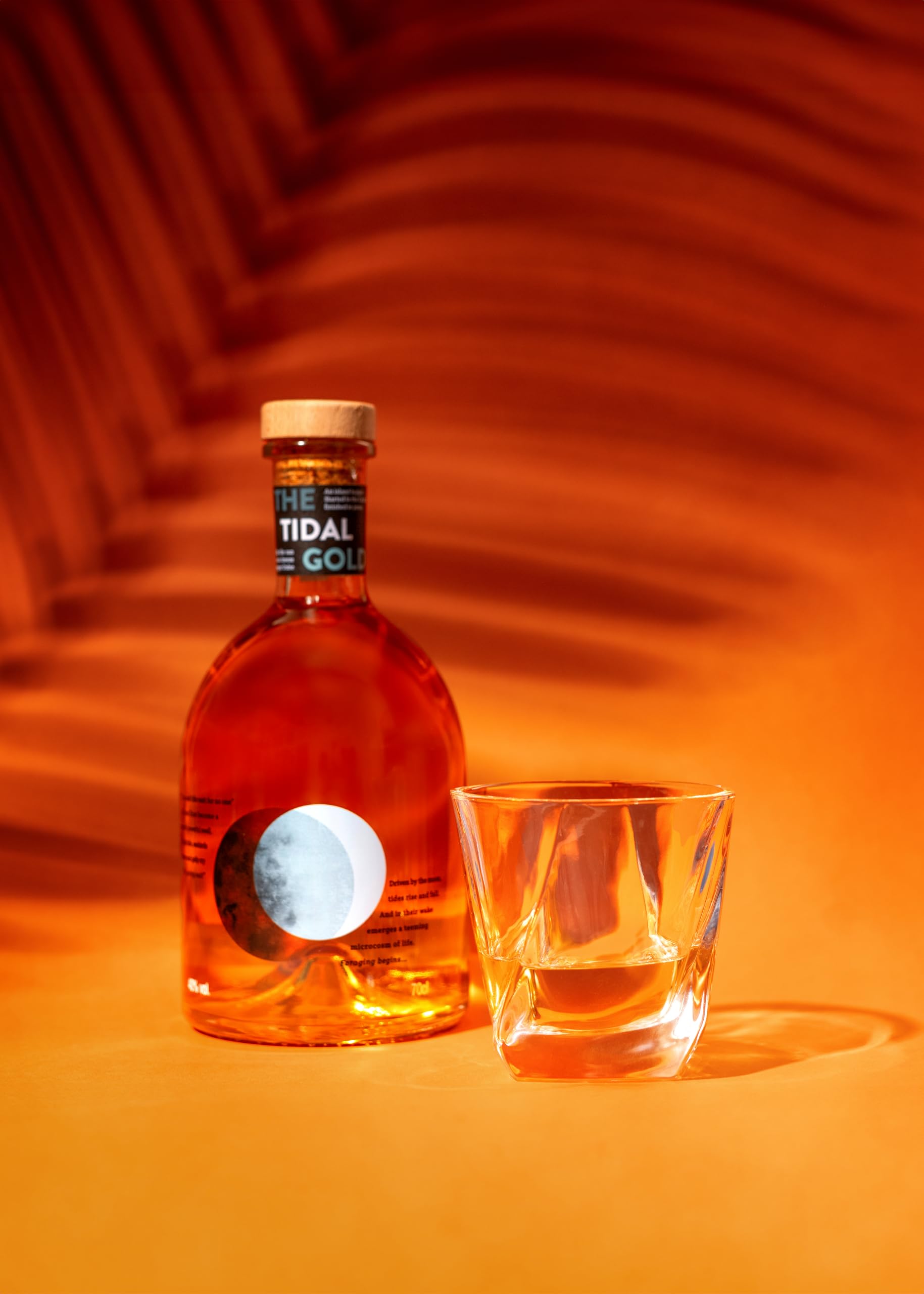 The Tidal Gold - Golden Rum 70cl | Bester Rum Gewinner bei den Best 100 Taste Awards, 70cl 2