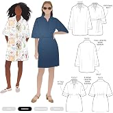Style Arc Sewing Pattern - Beckers Woven Dress (Sizes 10-22)