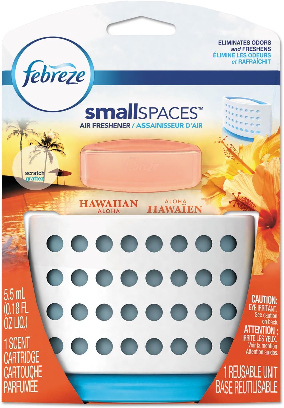 Febreze90188EA smallSPACES Hawaiian Aloha 5.5 ml Kit