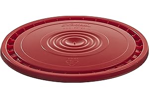 Hudson Exchange - 5LHV-red Reusable Easy Peel Lid for 3.5, 5, 6, and 7 gal Buckets, HPDE, Red