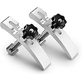 Genmitsu 2PCS T-Track Mini Hold Down Clamp Kit, CNC Router Clamp for Woodworking and Metalworking, Compatible with Genmitsu P