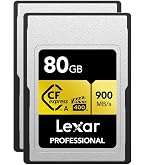 Amazon.com: Lexar 80GB Professional CFexpress Type A Gold Series
