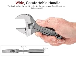 TEKTON 6 Inch Adjustable Wrench